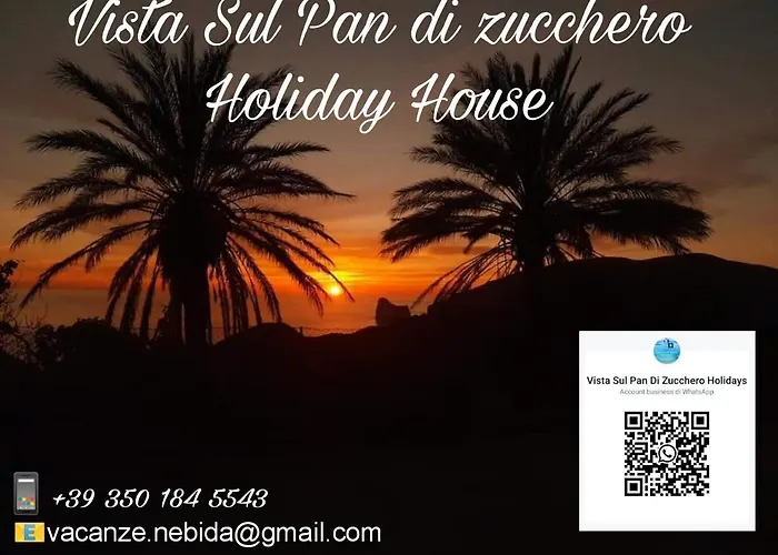 Vista Sul Pan Di Zucchero - Terrazza Vista Mare A Hébergement de vacances