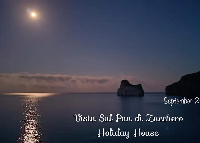 Vista Sul Pan Di Zucchero - Terrazza Vista Mare A Hébergement de vacances Nebida